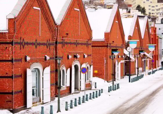 Warehouse District of Hakodate, Hokkaido, Japan