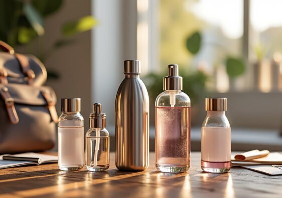 découvrez nos bouteilles de voyage réutilisables, idéales pour emporter vos boissons et produits préférés où que vous alliez. pratiques, écologiques et stylées, elles s'adaptent à tous vos déplacements. faites le choix d'une hydratation responsable dès aujourd'hui !