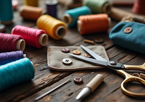 découvrez notre kit de couture de voyage, l'indispensable pour parer aux petits incidents vestimentaires. compact et pratique, il vous permettra de réparer rapidement vos vêtements où que vous soyez. ne laissez plus un accroc ruiner votre journée !