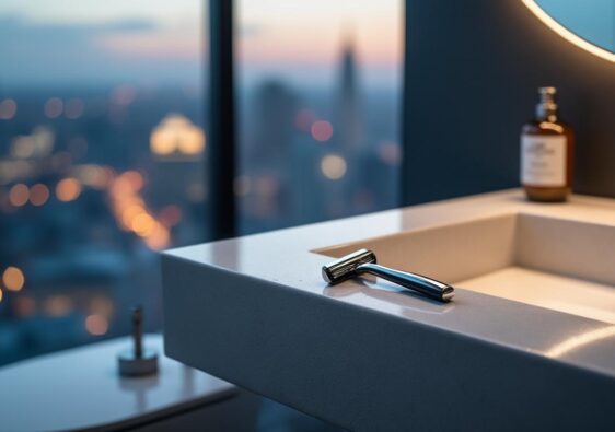 découvrez notre rasoir de voyage compact, l'accessoire idéal pour maintenir votre élégance en déplacement. avec son design pratique et léger, il se glisse facilement dans votre trousse de toilette tout en vous garantissant un rasage de près, où que vous soyez. ne laissez pas le voyage compromettre votre style !
