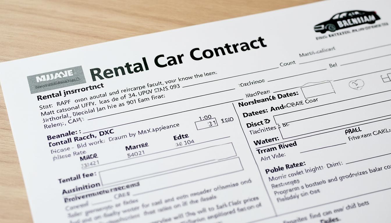 découvrez notre guide complet sur le contrat de location voiture vierge au format word. apprenez tout ce qu'il faut savoir pour rédiger un contrat clair et légal, adapté à vos besoins de location. idéal pour les particuliers et professionnels qui souhaitent formaliser leurs accords en toute simplicité.