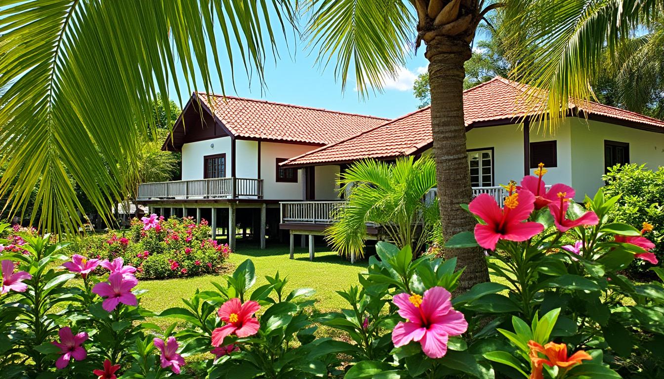 découvrez le jardin de balata, une véritable perle botanique des antilles. plongez dans un voyage exotique au cœur d'une nature luxuriante avec des plantes tropicales, des fleurs colorées et des paysages à couper le souffle. une expérience inoubliable à ne pas manquer!