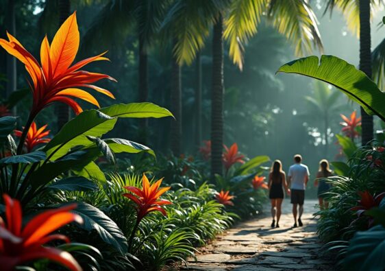 découvrez le jardin de balata, un véritable bijou botanique des antilles. plongez dans un voyage exotique à travers une collection fascinante de plantes tropicales et de fleurs colorées, tout en vous émerveillant devant des paysages enchanteurs et une biodiversité riche. une expérience inoubliable vous attend au cœur de la nature antillaise.