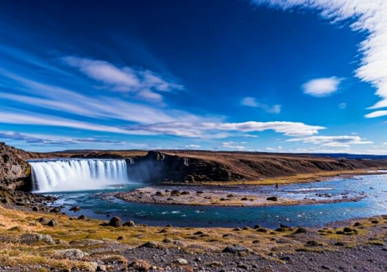 cercle or en Islande
