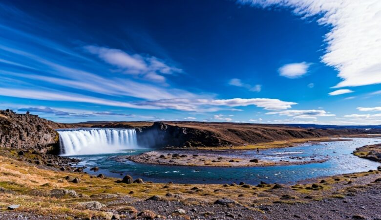 cercle or en Islande