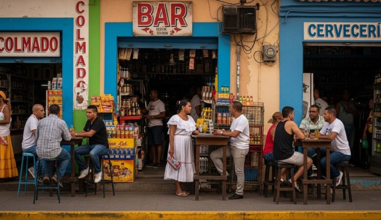 épiceries bars