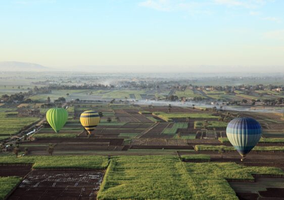 vol en montgolfière