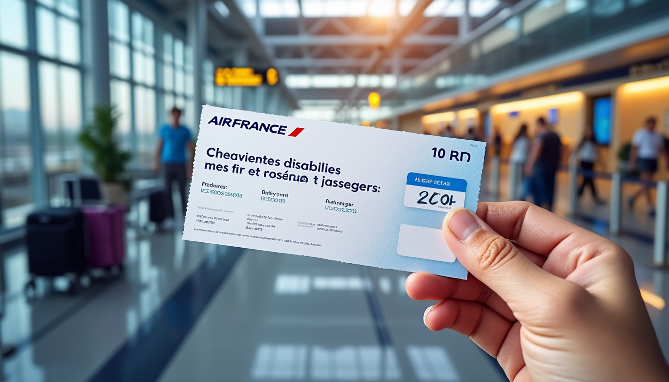 découvrez les détails du service air france handicap : conditions d'accès, assistance dédiée, tarifs adaptés et démarches pour voyager sereinement avec des besoins spécifiques. informations et conseils pour un voyage inclusif.