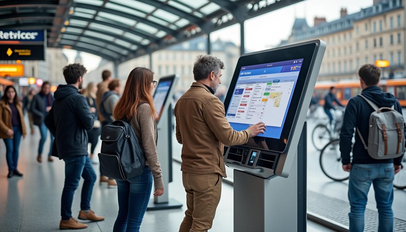 découvrez les bornes self-service lyon keolis pour une expérience pratique et rapide. gagnez du temps et facilitez vos déplacements en toute simplicité.