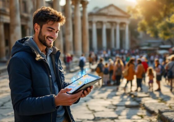 découvrez comment une tablette tactile peut révolutionner votre expérience touristique en voyage, en facilitant l'accès aux informations, la navigation et le partage de souvenirs.