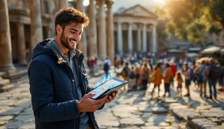 découvrez comment une tablette tactile peut révolutionner votre expérience touristique en voyage, en facilitant l'accès aux informations, la navigation et le partage de souvenirs.