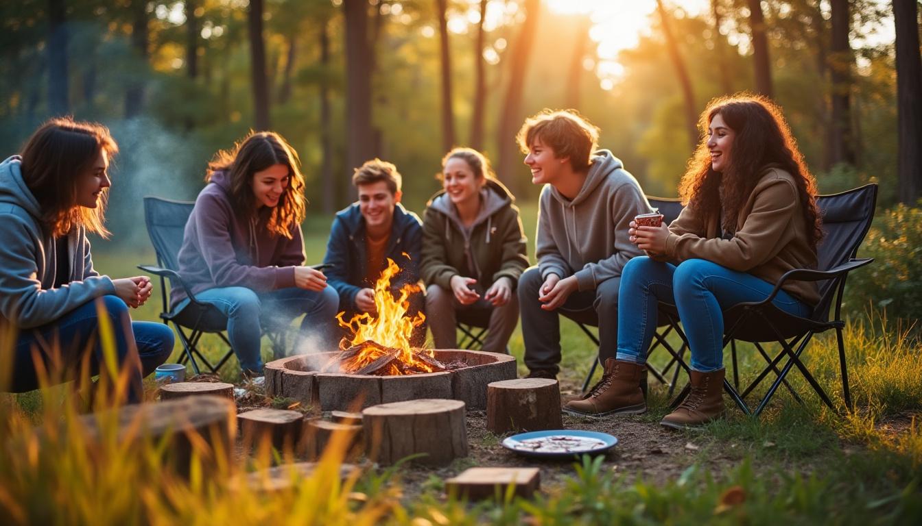 explorez des activités divertissantes et adaptées aux jeunes adultes de 18 à 25 ans dans notre camping dynamique. profitez d'aventures, de rencontres et de moments inoubliables entre amis.