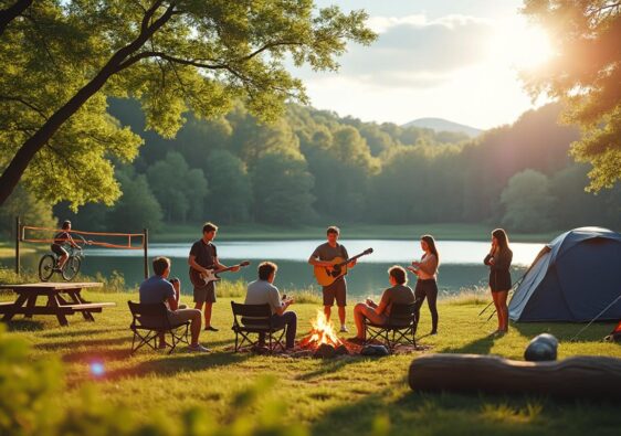 explorez des activités passionnantes et divertissantes dans un camping spécialement conçu pour les jeunes adultes de 18 à 25 ans. profitez d'une expérience inoubliable entre amis !