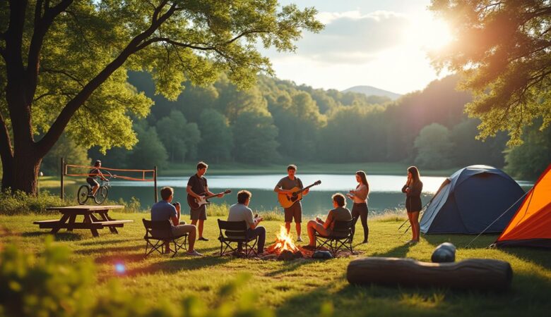 explorez des activités passionnantes et divertissantes dans un camping spécialement conçu pour les jeunes adultes de 18 à 25 ans. profitez d'une expérience inoubliable entre amis !