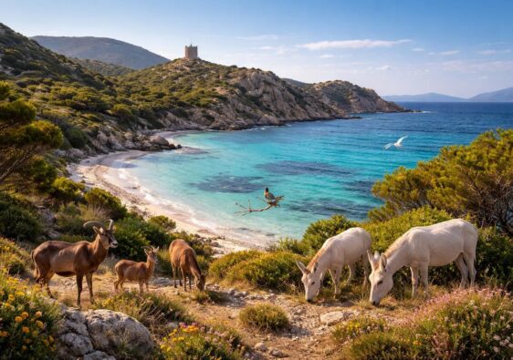 découvrez l'asinara, une île préservée en sardaigne, véritable sanctuaire pour une faune et une flore sauvages exceptionnelles, idéale pour les amoureux de la nature.