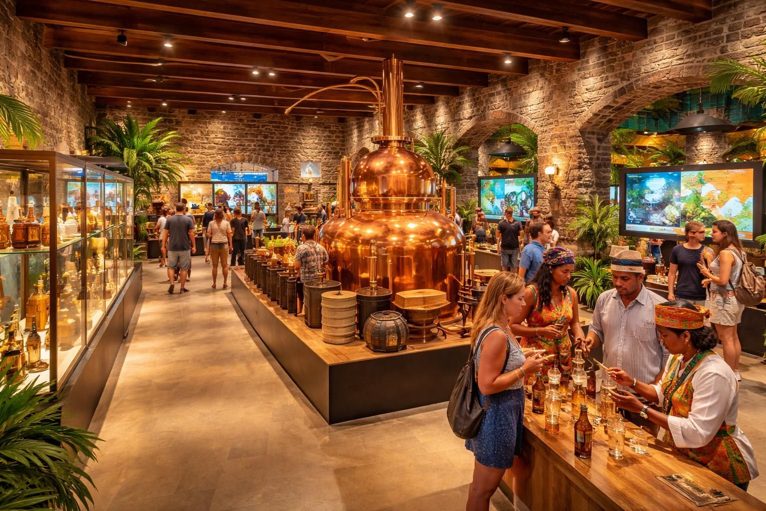 découvrez le musée du rhum de sainte-rose et vivez une expérience immersive unique au cœur de la culture et de l'histoire du rhum.