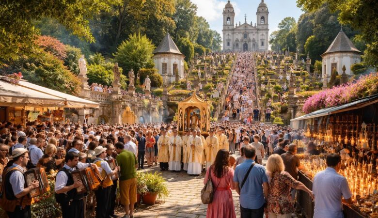 découvrez les événements majeurs célébrés chaque année au sanctuaire du bon jésus du mont, un lieu de foi et de tradition incontournable.