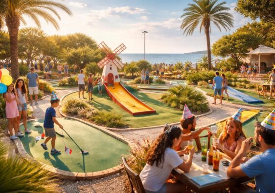 découvrez les minigolfs à palavas, l'endroit parfait pour organiser vos anniversaires et événements mémorables en famille ou entre amis.