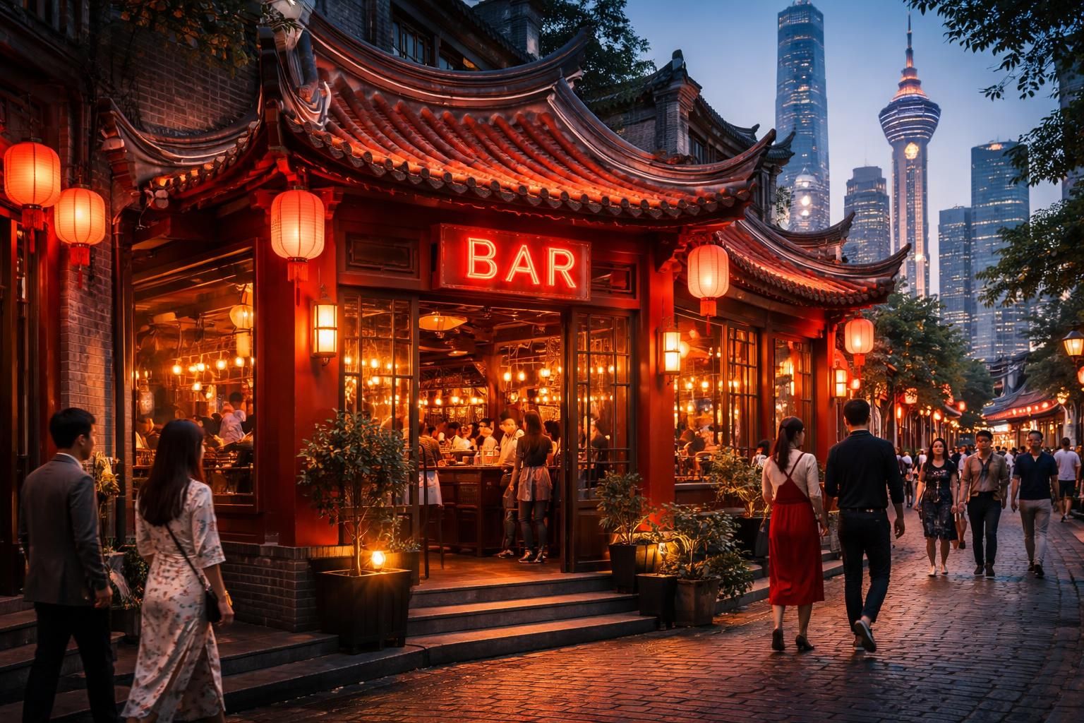 découvrez l'histoire fascinante du bar rouge à shanghai, un lieu emblématique qui mêle harmonieusement tradition chinoise et modernité cosmopolite, offrant une expérience unique au cœur de la ville.