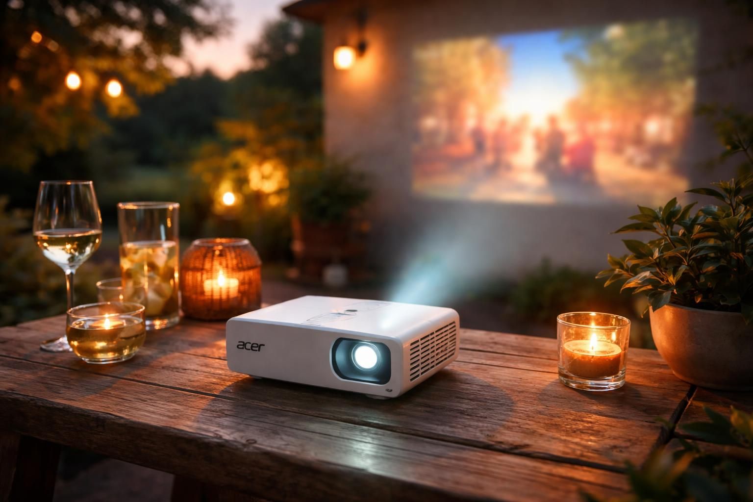 découvrez comment le mini vidéoprojecteur acer transforme vos soirées diapo en moments inoubliables pour partager vos photos de vacances en grand format.