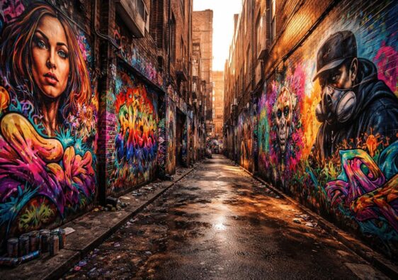découvrez l'histoire de graffiti alley à travers les œuvres emblématiques qui racontent son évolution et son impact artistique unique.