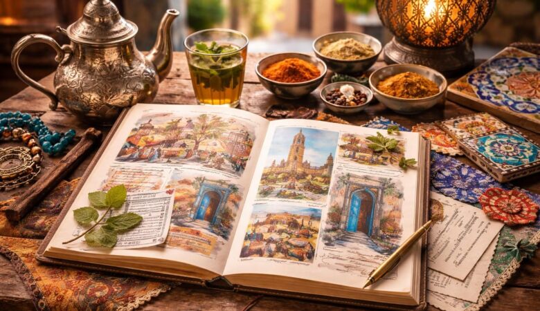 découvrez comment créer un carnet de voyage unique et créatif pour immortaliser vos aventures au maroc grâce à nos astuces pratiques et inspirantes.