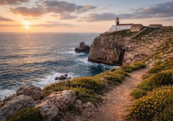 découvrez cape st vincent, le point le plus au sud-ouest de l'europe situé au portugal, célèbre pour ses paysages côtiers spectaculaires et son importance historique.