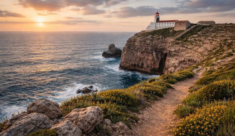 découvrez cape st vincent, le point le plus au sud-ouest de l'europe situé au portugal, célèbre pour ses paysages côtiers spectaculaires et son importance historique.