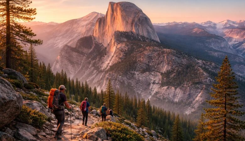 découvrez l'aventure exceptionnelle du half dome à yosemite park, un lieu incontournable pour les passionnés de nature et de randonnée.