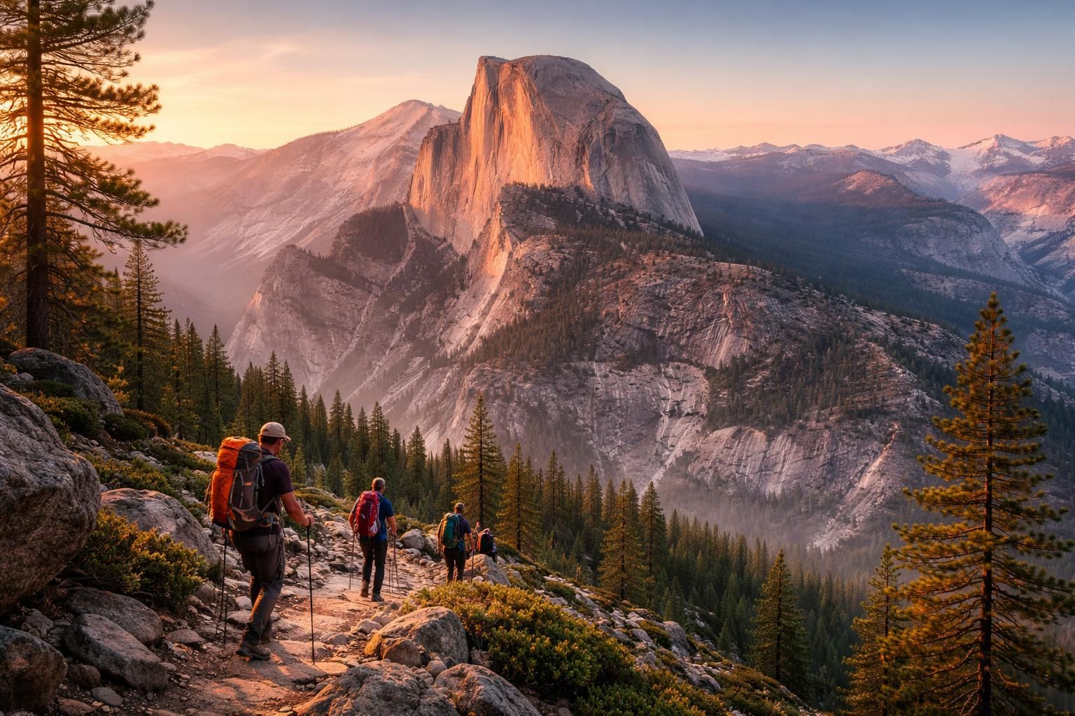 découvrez l'aventure exceptionnelle du half dome à yosemite park, un lieu incontournable pour les passionnés de nature et de randonnée.