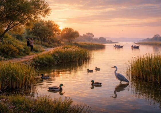 découvrez le parc naturel de l'albufera, un véritable havre de paix où les amoureux de la nature peuvent explorer des paysages préservés, observer une faune riche et se détendre au cœur d'un environnement unique.