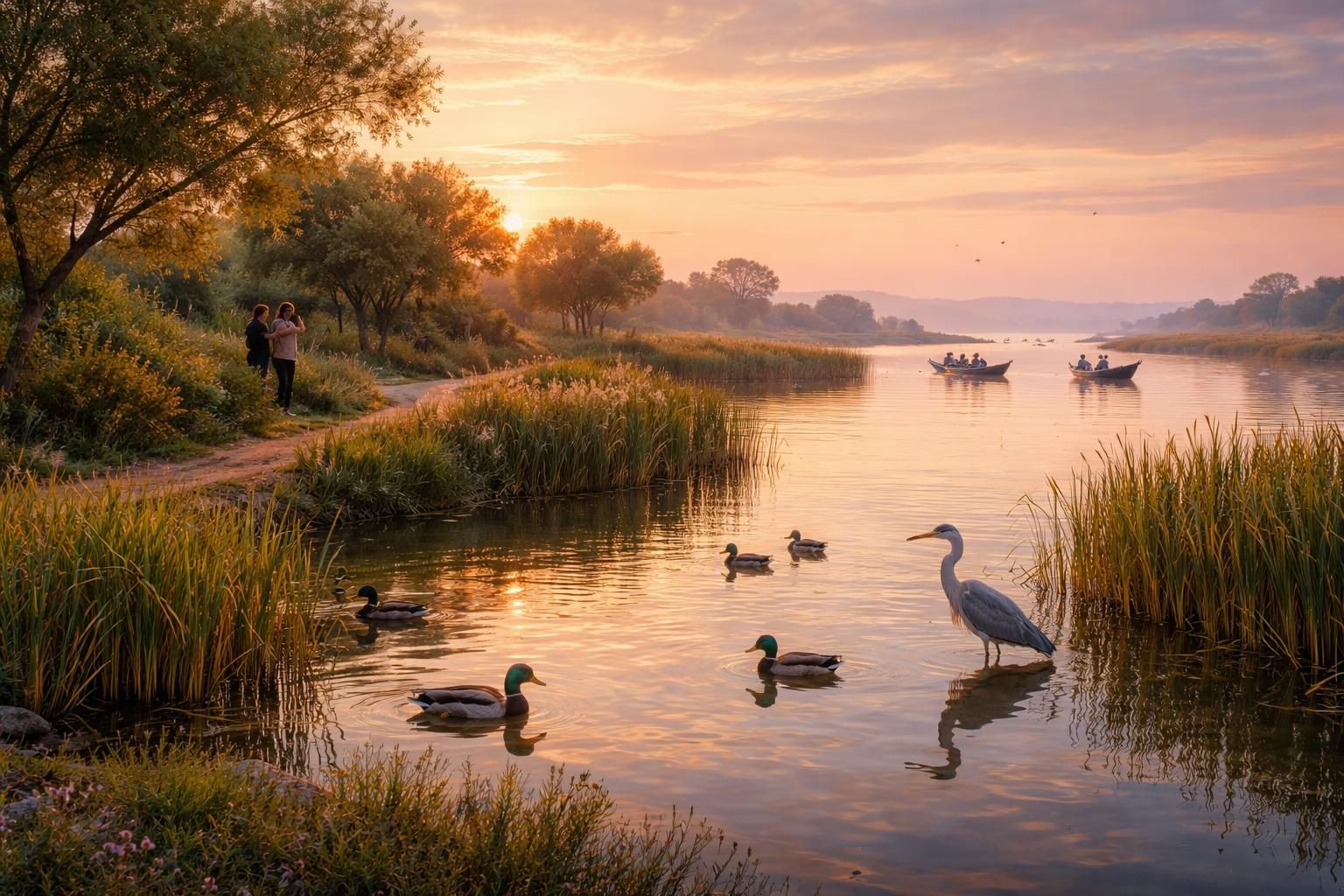 découvrez le parc naturel de l'albufera, un véritable havre de paix où les amoureux de la nature peuvent explorer des paysages préservés, observer une faune riche et se détendre au cœur d'un environnement unique.