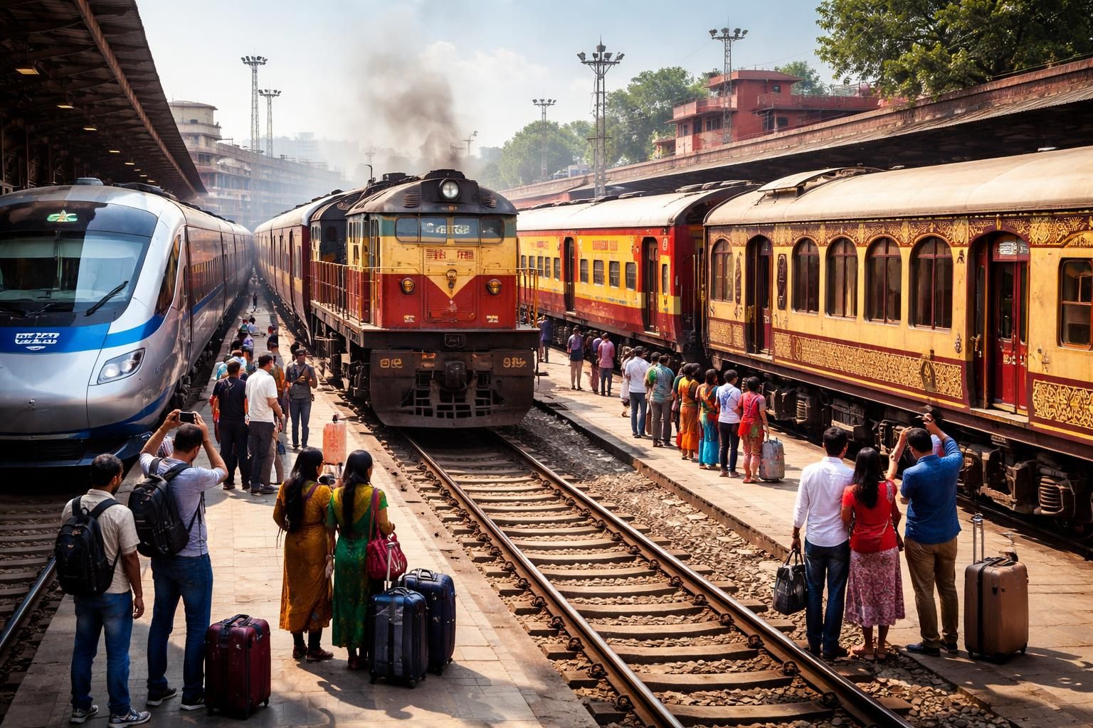 découvrez les différents types de trains entre delhi et agra et trouvez celui qui correspond le mieux à vos besoins pour un voyage confortable et efficace.