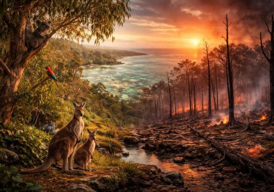 découvrez les enjeux environnementaux majeurs de l'australie à travers ce documentaire captivant qui met en lumière la biodiversité, le changement climatique et les actions nécessaires pour préserver ce continent unique.