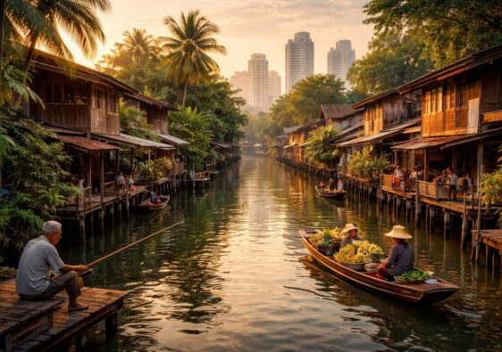découvrez l'histoire fascinante des klongs à bangkok et leur rôle essentiel dans la vie quotidienne locale, entre vie culturelle et transport traditionnel.
