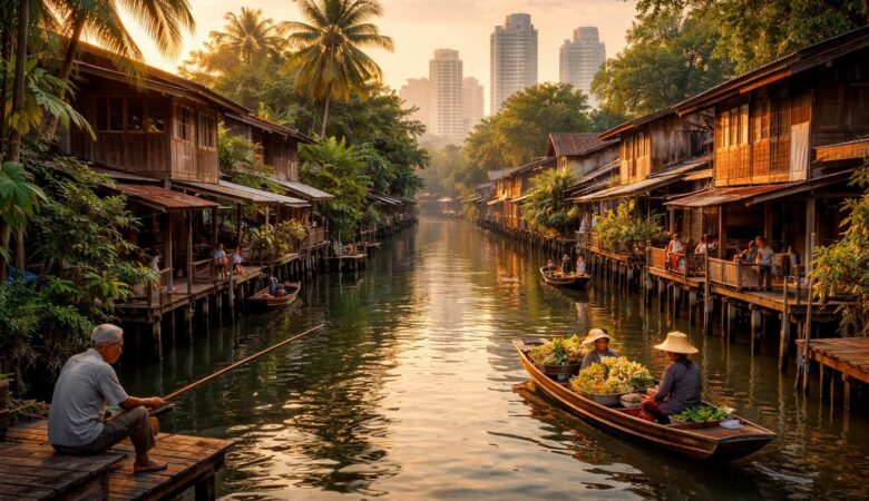 découvrez l'histoire fascinante des klongs à bangkok et leur rôle essentiel dans la vie quotidienne locale, entre vie culturelle et transport traditionnel.