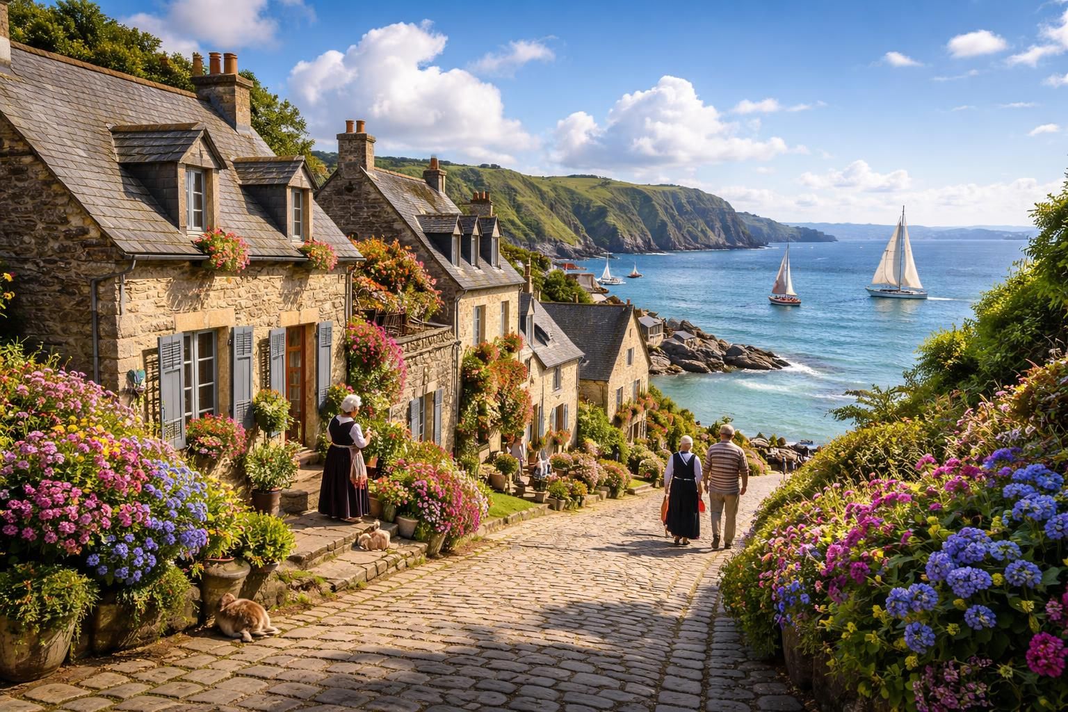 découvrez les plus beaux villages côtiers de bretagne et partez à l'aventure entre mer et traditions pour un voyage inoubliable.