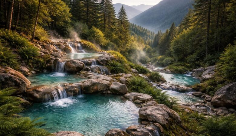 découvrez notre sélection des 10 meilleures sources chaudes naturelles en france, des lieux incontournables pour se détendre et profiter des bienfaits de l'eau thermale.