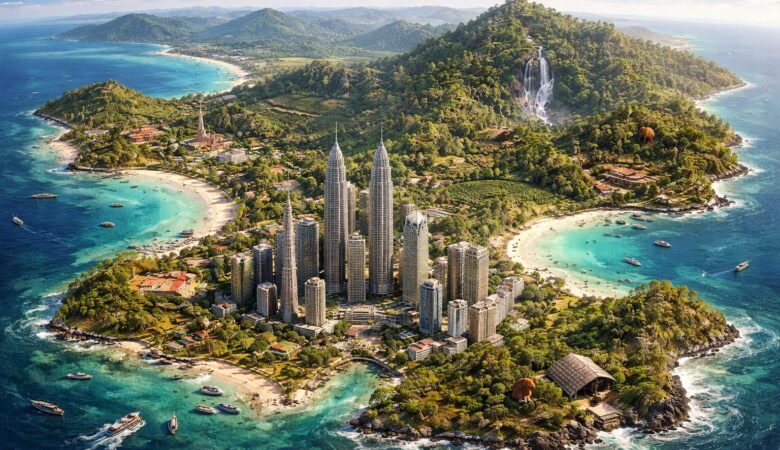 explorez les meilleures attractions de malaisie avec la carte touristique idéale pour découvrir sites culturels, plages paradisiaques et aventures uniques.
