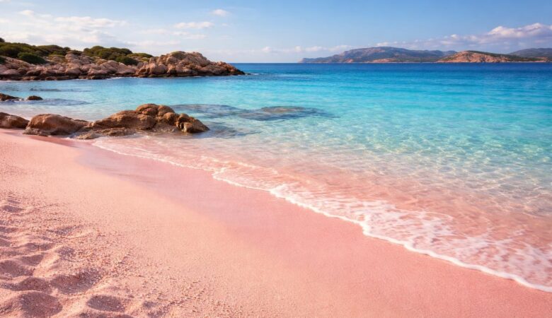 découvrez la magie de spiaggia rosa à travers des photos captivantes qui immortalisent la beauté unique de la célèbre plage rose.