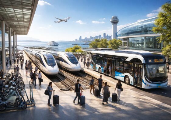 rome2rio vous aide à trouver le meilleur itinéraire pour voyager facilement vers votre destination dans le monde entier, en comparant tous les modes de transport disponibles.