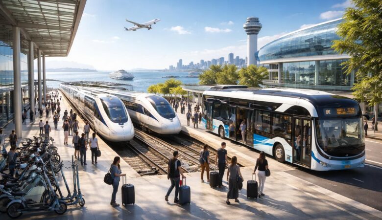 rome2rio vous aide à trouver le meilleur itinéraire pour voyager facilement vers votre destination dans le monde entier, en comparant tous les modes de transport disponibles.