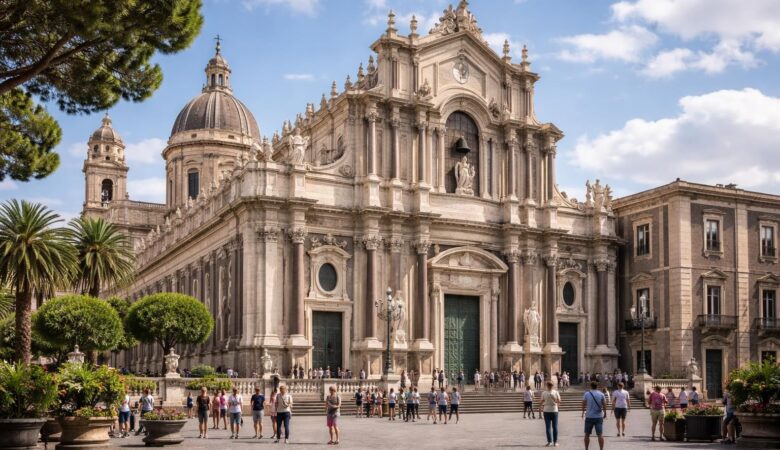 découvrez la cathédrale sant'agata à catane, un joyau architectural et historique à ne pas manquer lors de votre visite en sicile.