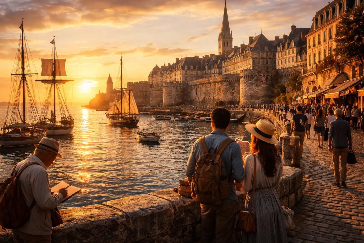 découvrez saint-malo à travers des récits de voyage emblématiques qui vous plongent au cœur de son histoire, ses plages et son charme maritime unique.