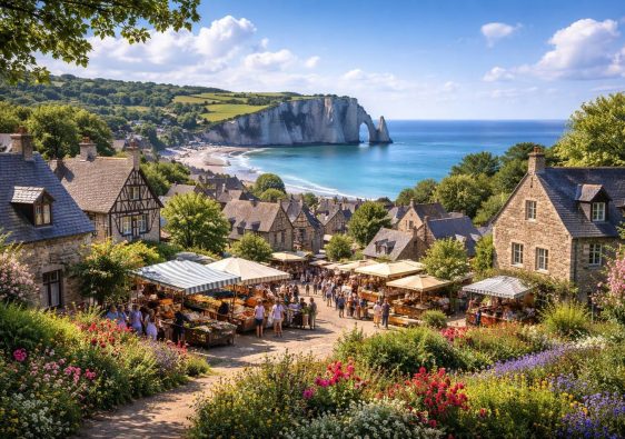 découvrez les beaux villages autour d'etretat, véritables joyaux de la normandie, alliant charme pittoresque, histoire et paysages naturels à couper le souffle.