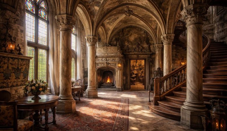 découvrez les secrets architecturaux fascinants de l'intérieur du château de costaeres, une plongée unique dans son histoire et son design.