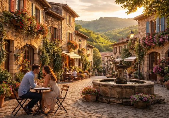 découvrez les plus beaux villages autour de lyon idéals pour une escapade romantique inoubliable. parfaits pour un week-end charmant en couple, entre paysages enchanteurs et patrimoine authentique.