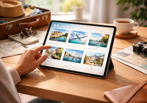 réservez facilement vos hôtels, vols et activités directement depuis votre ipad. gérez tous vos voyages en un seul endroit pour une expérience simplifiée et efficace.