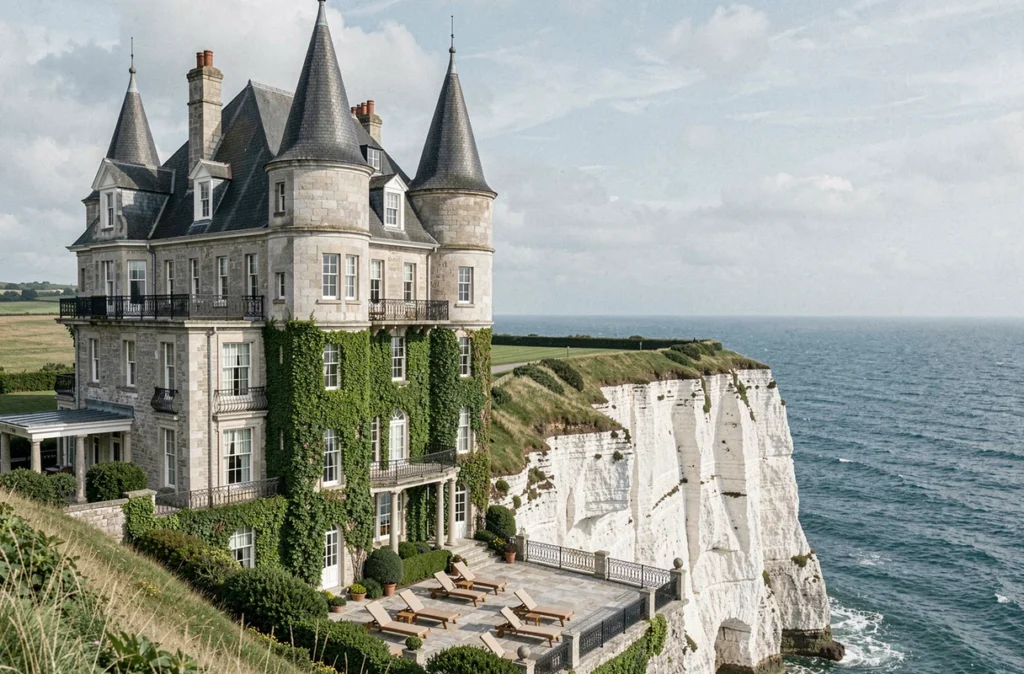 Le Domaine Saint Clair - Le Donjon, hôtel de caractère sur les falaises d'Étretat en Seine-Maritime